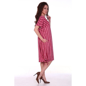 Платье женское №1200 кулирка (р-ры: 50-64) розовый
