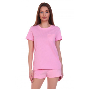 Пижама женская П573 "Пинк" кулирка (р-ры: 44-52) розовый