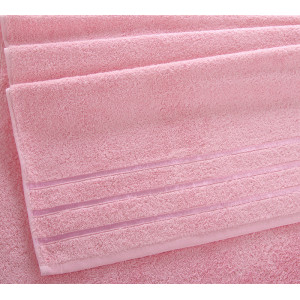 Полотенце махровое "Мадейра" розовый