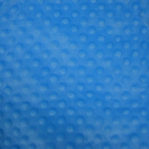 Халат женский 302 микрофибра (р-ры: 42-56) голубой с узором