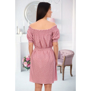 Платье женское №13608 суперсофт (р-ры: 42-52) розовый