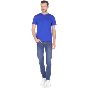 Мужская футболка "Vestco" хлопок (р-ры: S-4XL) синий Мужская футболка "Vestco" хлопок (р-ры: S-4XL) синий