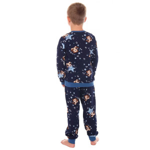 Пижама детская "Лимпопо" кулирка (р-ры: 28-36) темно-синий