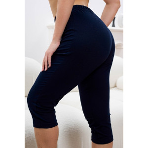 Бриджи женские 0449-09 кулирка c лайкрой (р-ры: 50-66) темно-синий Бриджи женские 0449-09 кулирка c лайкрой (р-ры: 50-66) темно-синий