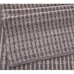 Полотенце махровое "Тироль" серый шато