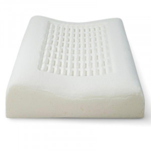 Ортопедическая подушка "Memory foam" массажная - трикотаж-сетка