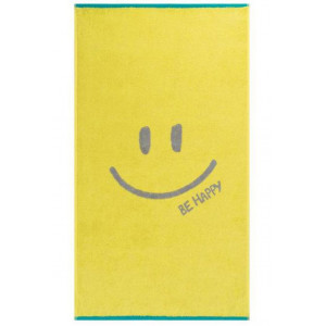 Полотенце махровое "Be happy"