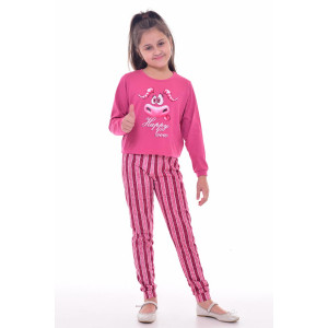 Пижама подростковая 12086 кулирка (р-ры: 36-40) розовый