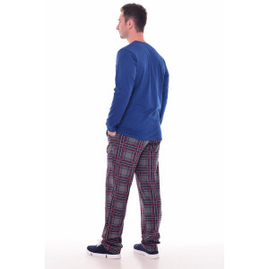 Пижама мужская 9150 кулирка (р-ры: 46-60) синий