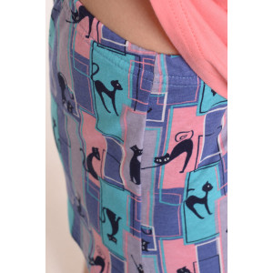 Пижама для беременных №1375/1 кулирка (р-ры: 44-52) розовый