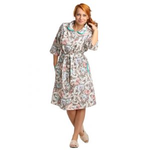 Халат женский Х159 капитоний (р-ры: 48-58) 
