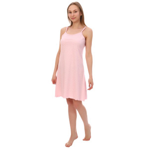 Сорочка женская 007 кулирка (р-ры: 40-58) розовый