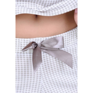 Пижама женская №30509 кулирка карде (р-ры: 42-52) серый