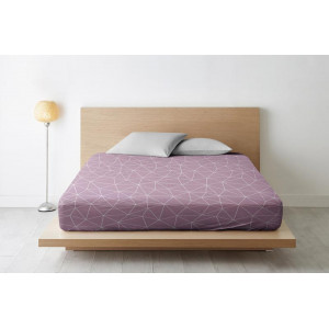 Простыня на резинке поплин "Грань" 7352-1