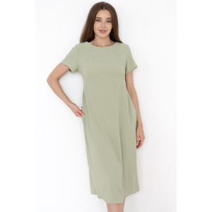 Платье женское "Мира" полиэстер (р-ры: 44-54) зеленый