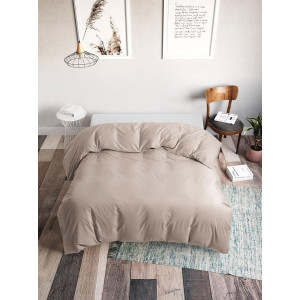 Пододеяльник классический поплин "Кофе с молоком" 603