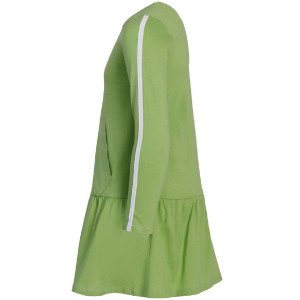Платье детское "Бузина" кулирка (р-ры: 104-134) зеленый