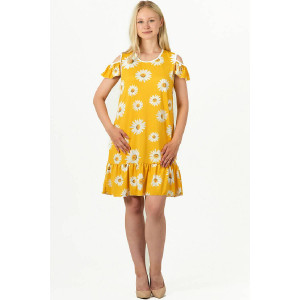Платье женское 555 масло (р-ры: 46-56) желтый
