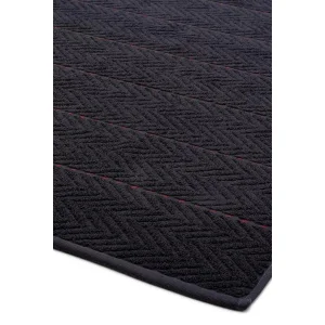 Полотенце махровое "Tweed" черный