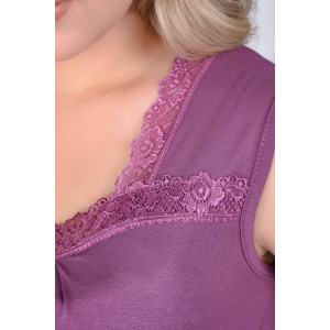 Сорочка женская №25756 вискоза (р-ры: 50-64) розовый
