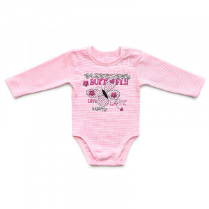 Боди для новорожденных "Butterfly" 20103 интерлок пенье (последний размер) 62
