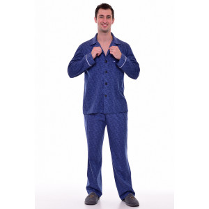 Пижама мужская 9174 кулирка (р-ры: 46-60) маренго
