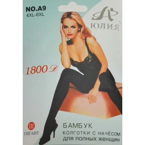 Колготки женские теплые с начесом бамбук гигант "Юлия" №60-A9 Колготки женские теплые с начесом бамбук гигант "Юлия" №60-A9