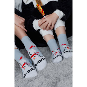 Носки детские плюшевые "Сугроб" - упаковка 3 пары