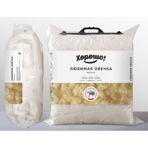 Одеяло "Хорошо" легкое "Любимая овечка"