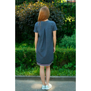 Платье женское "Жу-жу" трикотажное полотно (последний размер) 50,52