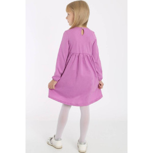 Платье детское "Детство 1" кулирка (р-ры: 104-128) фиолетовый