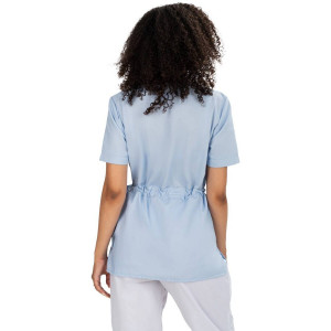Блуза медицинская женская "Ангелина" панацея (р-ры: 40-58) голубой
