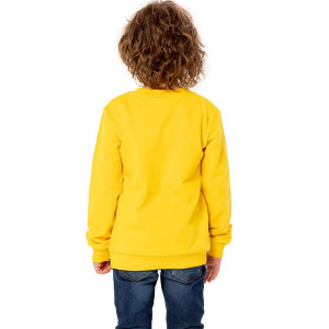 Свитшот детский WIN-WKB92580 футер (р-ры: 98-122) желтый