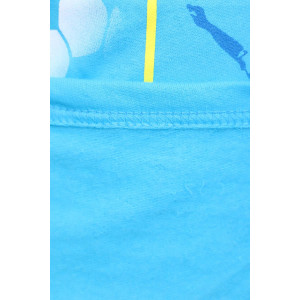 Пижама детская "Мечта" футер с начесом (р-ры: 116-152) синий