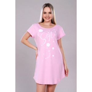 Платье женское П876И кулирка (р-ры: 44-54) розовый