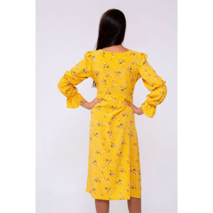 Платье женское №296YEL ниагара (р-ры: 42-48) желтый