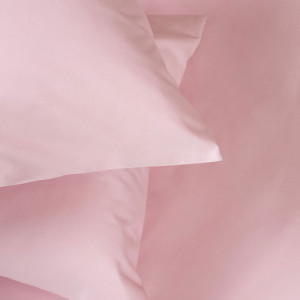 Простыня классическая сатин "Моноспейс" светло-розовый