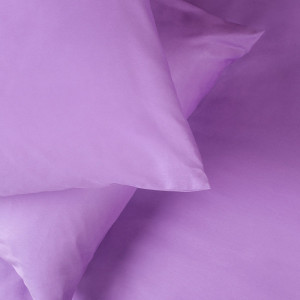 Простыня классическая сатин "Моноспейс" фиолетовый