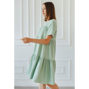 Платье женское "Дебора" плательная ткань (р-ры: 46-56) светло-зеленый