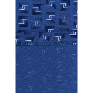 Костюм двойка мужской №21534 кулирка (р-ры: 46-60) индиго
